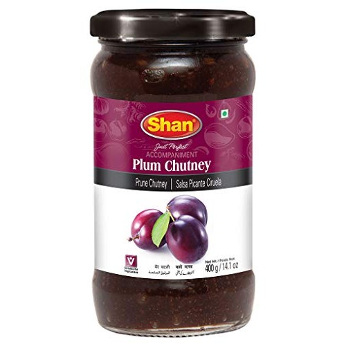 Shan Plum Chutney 14.1 oz 400g - Tasty Accompaniment from Fres...