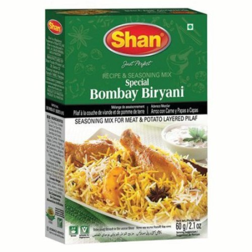 Shan Premium Special Bombay Biryani Masala Recipe And Seasoning