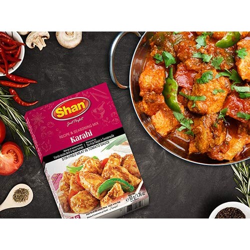 Shan - Spice Mix Combo #5 Chicken Masala, Karahi, Daal Masala,