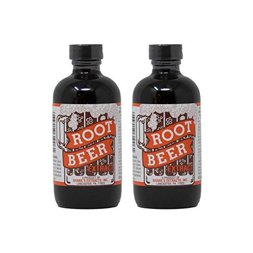 Shanks Root Beer Extract- Two 4 Fl. Oz. Bottles