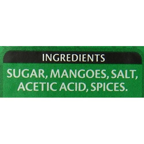 Sharwoods Mango Chutney, Ff, Major Grey, 12.5 Ounce Pack Of 6