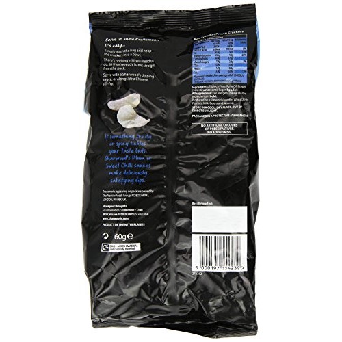 Sharwoods Ready To Eat Prawn Crackers 60G