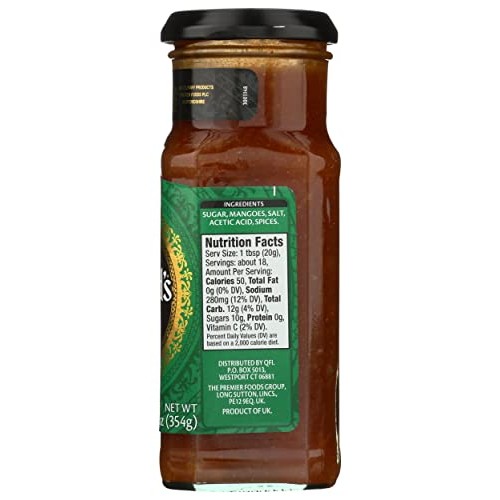 Sharwoods Chutney Major Grey 12.5 OZ