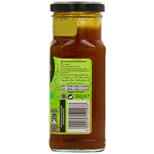 Sharwoods Green Label Mango Chutney 360g