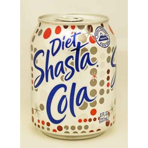 Shasta Diet Cola Soda, 8 Ounce - 48 Per Case.