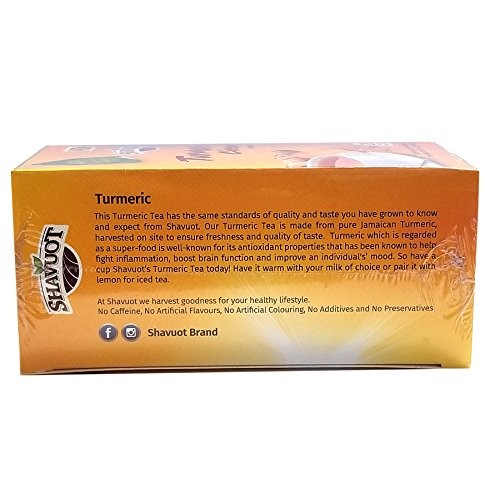 Shavuot Turmeric Tea 1.05oz 20 Tea Bags