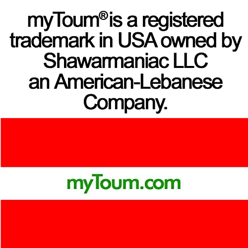 Toum Lebanese Garlic Sauce Paste myToum Toom Dip Mediterranean C...