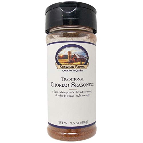 Shawhan Farms Traditional Chorizo Seasoning | Gluten Free | 3.5