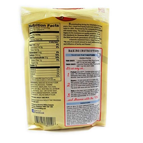 Shawnee Mills Original Pizza Crust Mix - 2 Pack