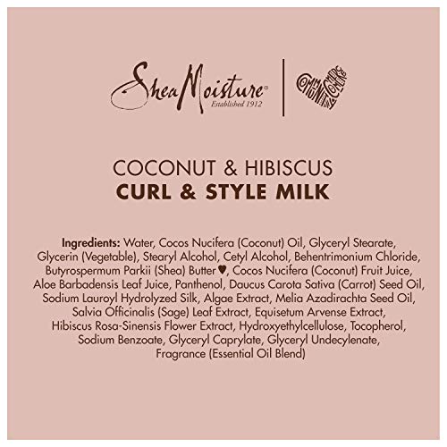 Sheamoisture Curl And Style Milk For Thick, Curly Hair Coconut A Sheamoisture Curl And Style Milk For Thick, Curly Hair Coconut A
