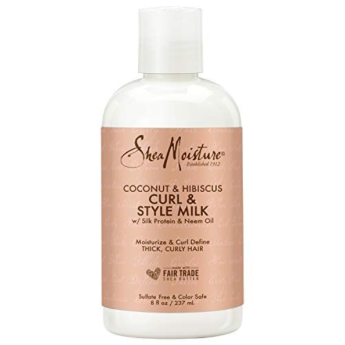 Sheamoisture Curl And Style Milk For Thick, Curly Hair Coconut A Sheamoisture Curl And Style Milk For Thick, Curly Hair Coconut A