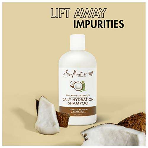 Sheamoisture Daily Hydration Shampoo For All Hair Types 100% Vir