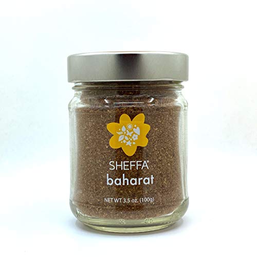 Sheffa Baharat Spice Blend Seasoning Powder Mix 3.5 Oz Glass Ja