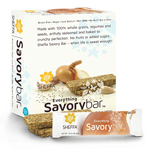 Sheffa Savory Bar Everything Seasoning 1.27 Oz 12 Pack Sugar F