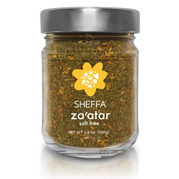 Sheffa Zaatar Salt Free Spice Blend Aromatic Hyssop Seasoning 3