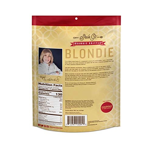 Sheila Gs Brownie Brittle Choc Chip Blondie 2.75 Oz. 8 Count