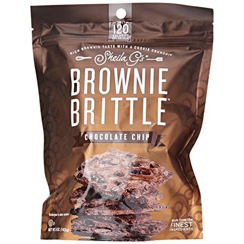Sheila Gs Brownie Brittle, Chocolate Chip, 5 Oz