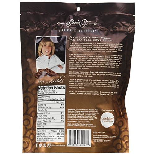 Sheila Gs Brownie Brittle Chocolate Chip - 6 Pack - 5Oz.