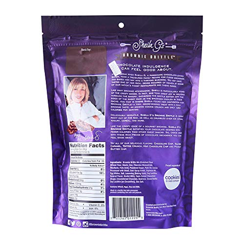 Sheila Gs, Brownie Brittle Dark Chocolate, 5 Oz