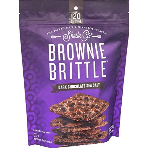 Sheila Gs, Brownie Brittle Dark Chocolate, 5 Oz