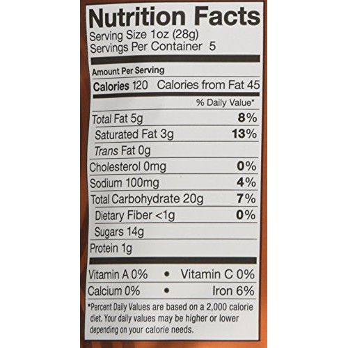 Sheila Gs Brownie Brittle, Salted Caramel, 5-Ounce Pack Of 6