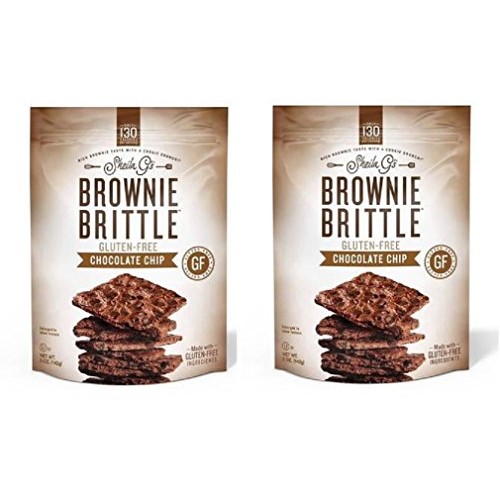 Sheila Gs Gluten-Free Chocolate Chip Brownie Brittle 2-Pack Bu