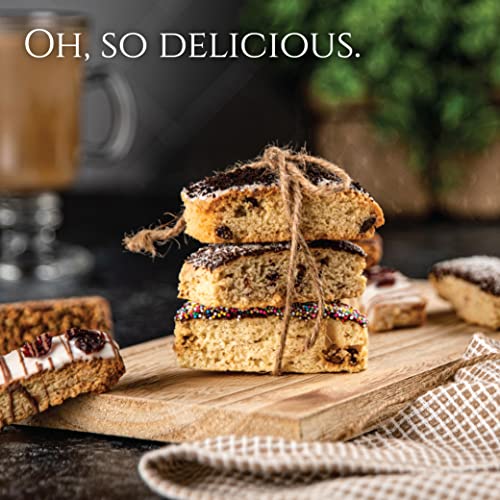 Shellys Chocolate Mothers Day Gift Baskets, 12 Biscotti Cookie C...