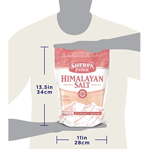 Sherpa Pink Gourmet Himalayan Salt - 10 Lb. Bulk Bag Extra-Fine