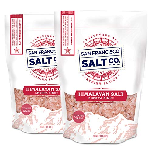 Sherpa Pink Gourmet Himalayan Salt - 4 Lbs. Coarse Salt Qty. 2