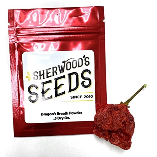 Dragons Breath Ultra Hot Pepper Powder Half Dry Ounce Packet