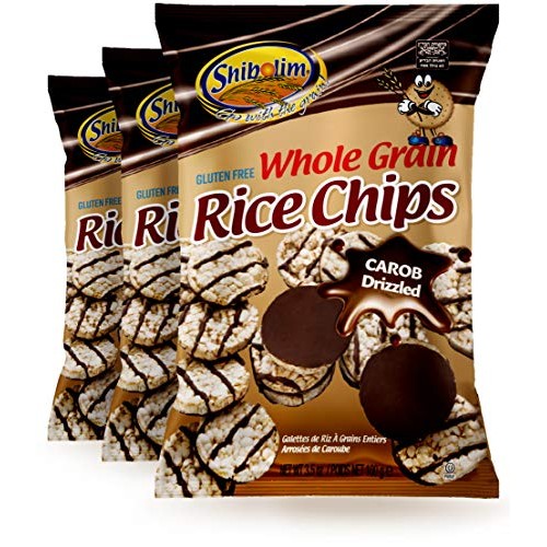 Shibolim Gluten Free Carob Coated Rice Cakes With A Touch Of Sea