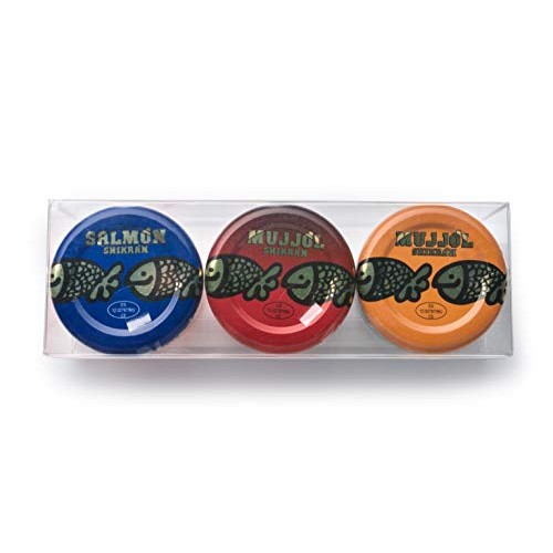Eurocaviar - Shikran - Pack Mix: 3 X 0.88 Oz. Mullet Roe Caviar