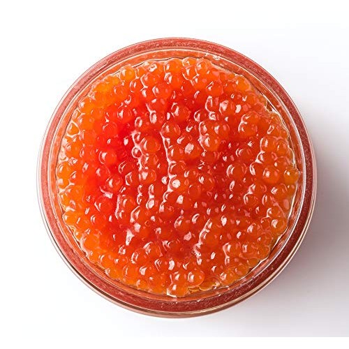 Eurocaviar - Shikran - Smoked Salmon Caviar Pearls 3.52 Oz [100 G]