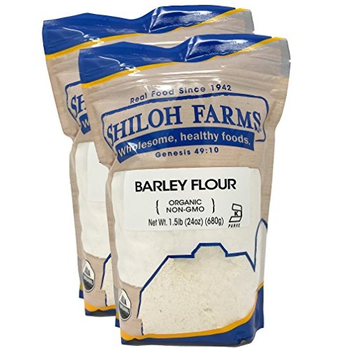 Shiloh Farms - Organic Barley Flour, 2 Packs - 24 Ounce Each