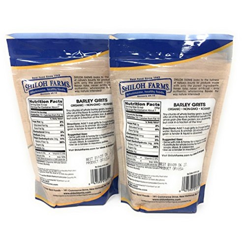 Shiloh Farms Organic Barley Grits -- 12 Oz - 2 Pc