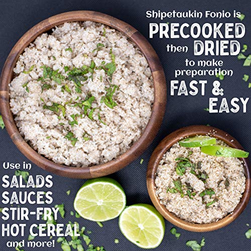 Shipetaukin Fonio African Supergrain: A Quick Cooking Whole Grai