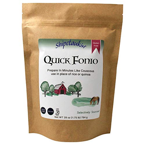 Shipetaukin Quick Fonio African Supergrain - Gluten Free - Vegan