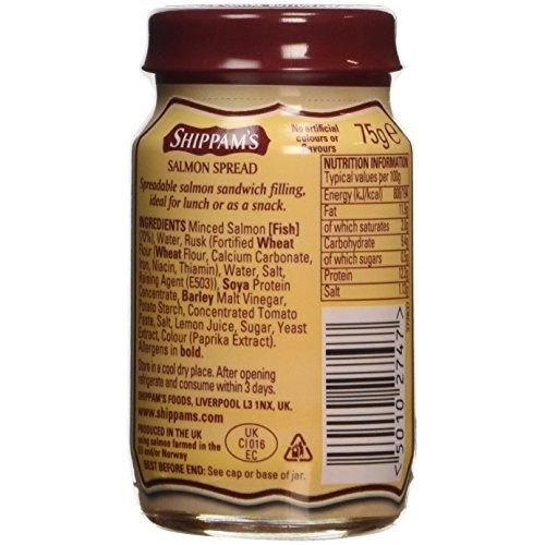 Shippams Salmon Spread 75G