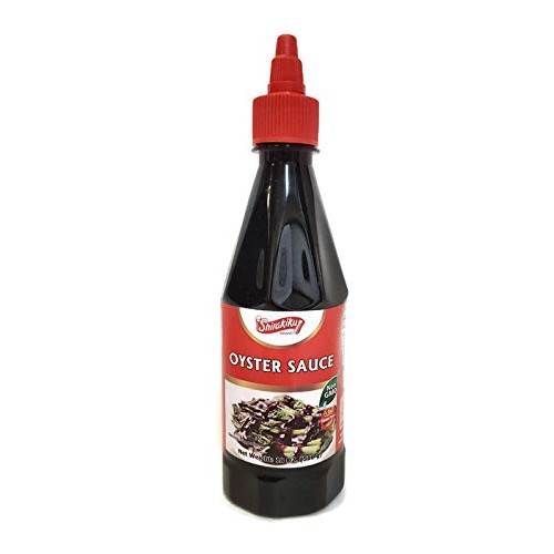 Oyster Sauce, Non Gmo Shirakiku, 18 Oz Squeeze Bottle With Twist