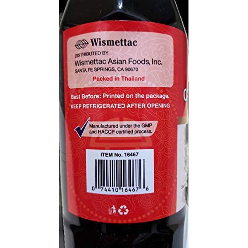 Oyster Sauce, Non Gmo Shirakiku, 18 Oz Squeeze Bottle With Twist