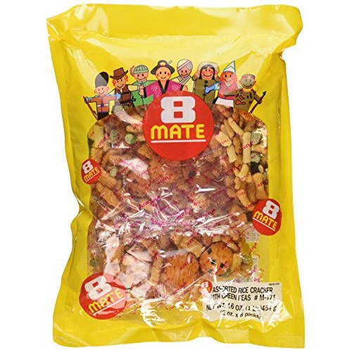 Shirakiku - 8-Mate Assorted Rice Crackers 16 Oz.