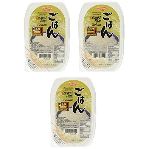 Shirakiku - Instant Cooked Rice 3 Pk.