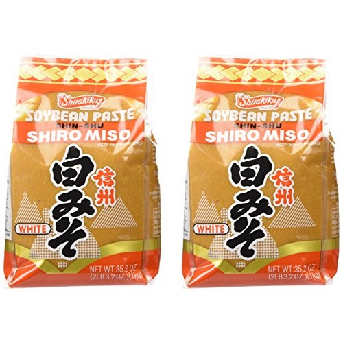 Shirakiku Miso Shiro White Soy Bean Paste, 35.27-Ounce Bags P