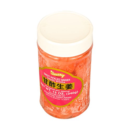 Shirakiku Amasu Shoga Sweet Pickled Ginger - 12Oz