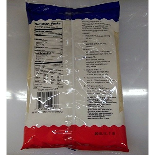 Shirakiku Japanese Style Bread Crumbs Panko Flakes Pack Of Two 1