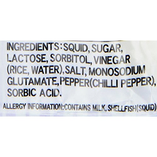 Shirakiku Prepared Shredded Squid Dried Squid Plain Flavor, 8 Ounce