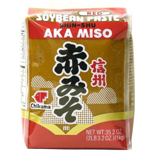 Shirakiku Red Miso Soybean Paste Aka Miso - 2.2 Lb