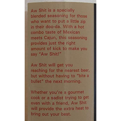 Shit Load Aw Shit Hot N Spicy Seasonings From Big Cock Ranch Pa