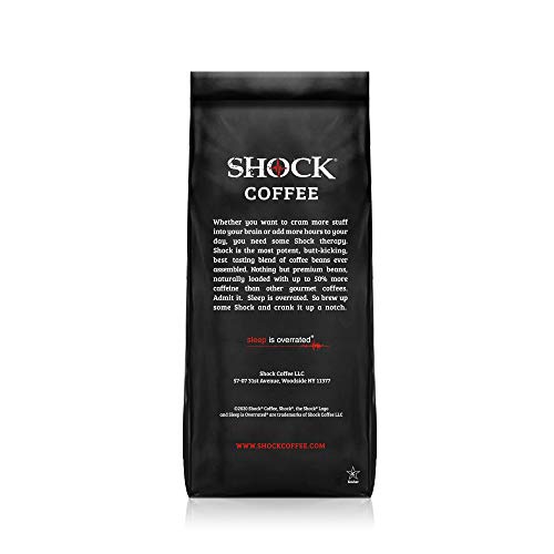 Shock Coffee Ground. The Strongest Caffeinated All Natural Coffe