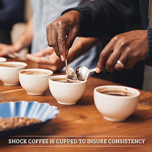 Shock Coffee Ground. The Strongest Caffeinated All Natural Coffe
